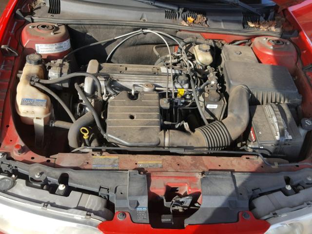 1G3NL52F13C317378 - 2003 OLDSMOBILE ALERO GL RED photo 7