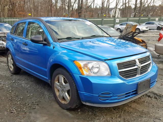 1B3HB48B28D784567 - 2008 DODGE CALIBER SX BLUE photo 1