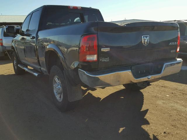 3C6UD5FL7CG324056 - 2012 DODGE RAM 2500 L BLACK photo 3