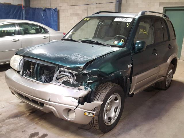 JS3TD62V834107003 - 2003 SUZUKI GRAND VITA GREEN photo 2