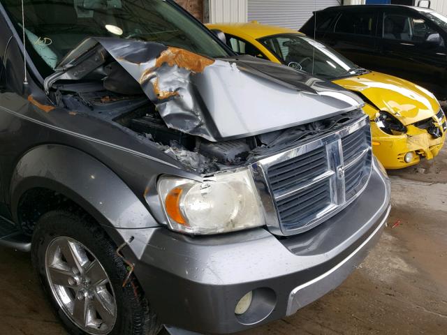 1D8HD58277F500465 - 2007 DODGE DURANGO LI BROWN photo 9