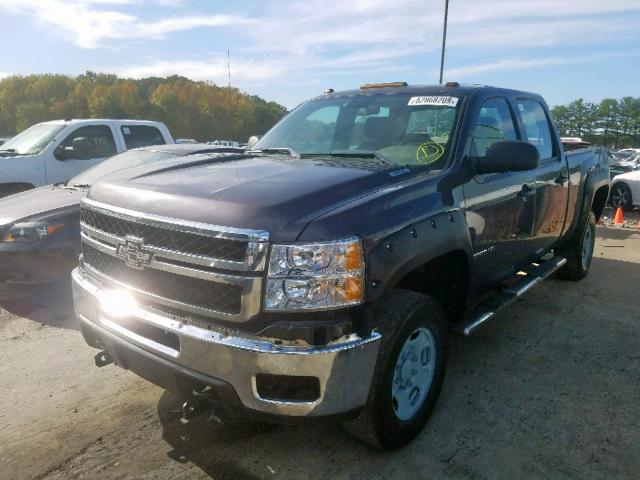 1GC1KVCG6BF129204 - 2011 CHEVROLET SILVERADO GRAY photo 2