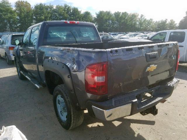 1GC1KVCG6BF129204 - 2011 CHEVROLET SILVERADO GRAY photo 3