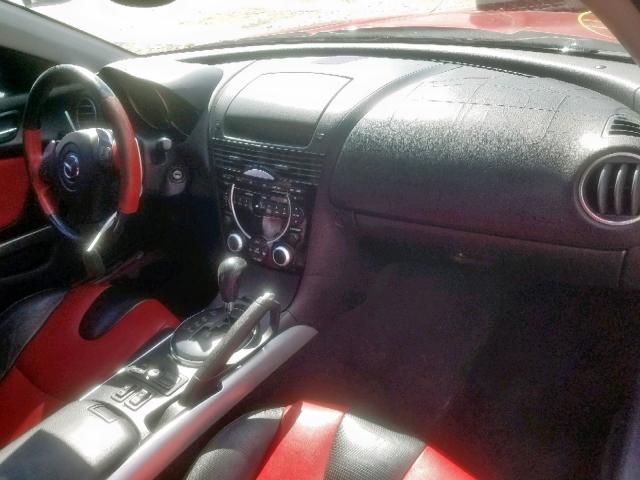 JM1FE17N140134797 - 2004 MAZDA RX8 RED photo 9