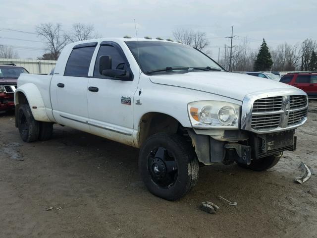 3D3MX49C37G751351 - 2007 DODGE RAM 3500 WHITE photo 1