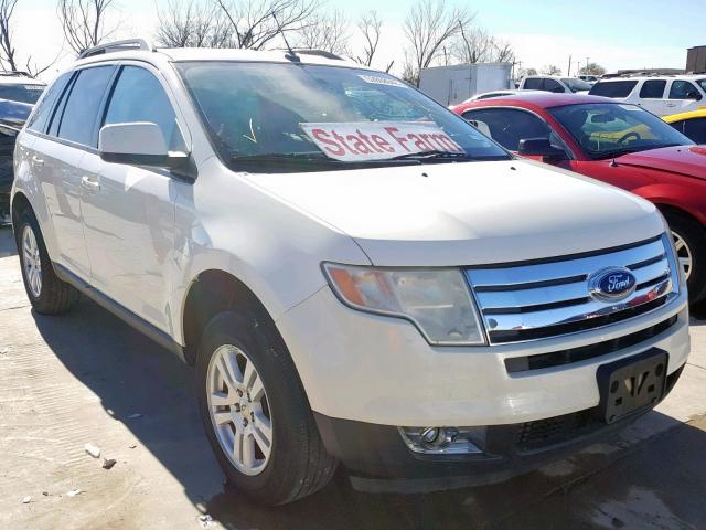 2FMDK38C07BA75281 - 2007 FORD EDGE SEL CREAM photo 1