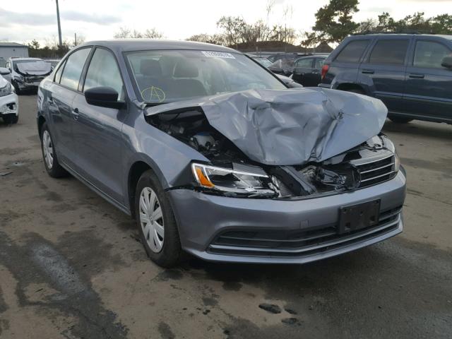 3VW2K7AJ5FM409116 - 2015 VOLKSWAGEN JETTA BASE SILVER photo 1