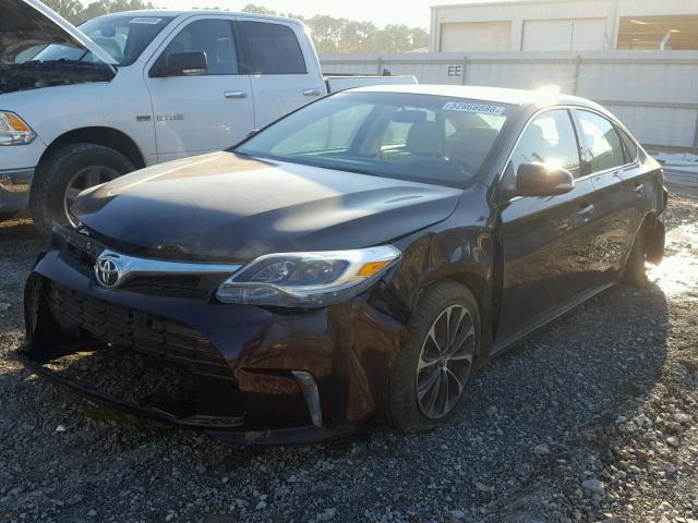 4T1BK1EB3GU211419 - 2016 TOYOTA AVALON XLE MAROON photo 2
