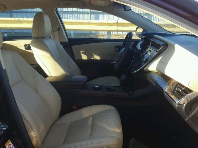 4T1BK1EB3GU211419 - 2016 TOYOTA AVALON XLE MAROON photo 5