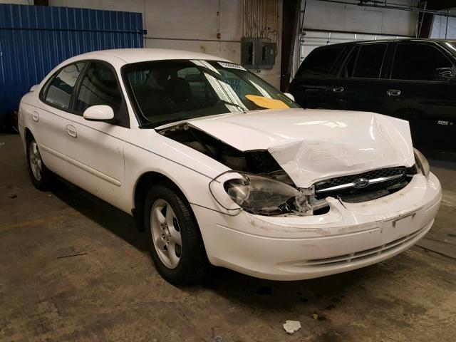 1FAFP55U81G173522 - 2001 FORD TAURUS SES WHITE photo 1