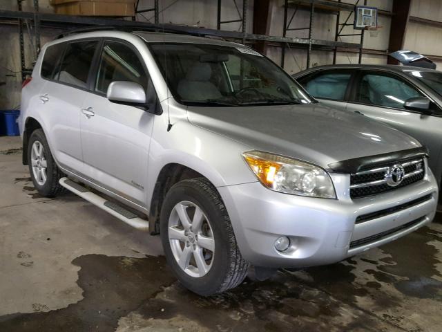 JTMBK31VX66007672 - 2006 TOYOTA RAV4 LIMIT SILVER photo 1