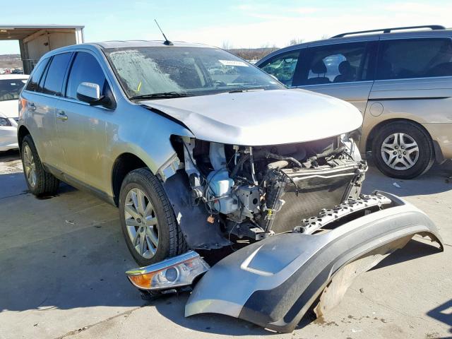 2FMDK3KC2DBB59638 - 2013 FORD EDGE LIMIT SILVER photo 1