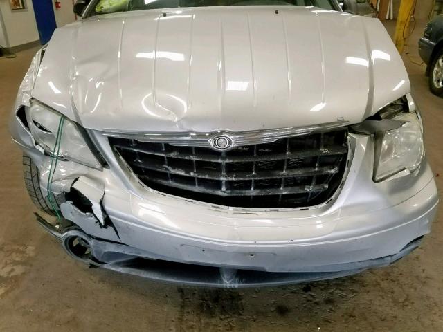 2A8GM48L97R326445 - 2007 CHRYSLER PACIFICA SILVER photo 7