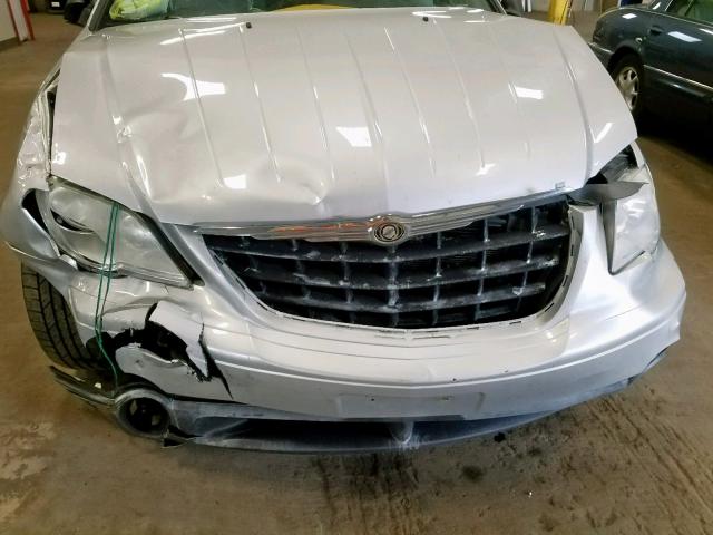 2A8GM48L97R326445 - 2007 CHRYSLER PACIFICA SILVER photo 9