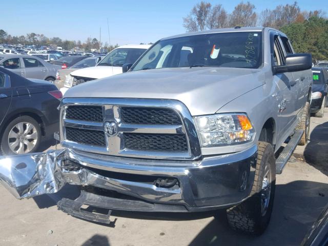 3C6UR5CL3FG552436 - 2015 RAM 2500 ST SILVER photo 2