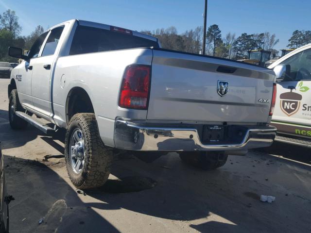 3C6UR5CL3FG552436 - 2015 RAM 2500 ST SILVER photo 3