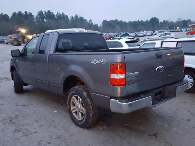 1FTRX14W37FA85883 - 2007 FORD F150 GRAY photo 3