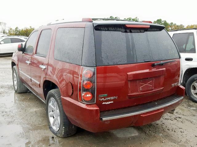 1GKS1EEF7BR197770 - 2011 GMC YUKON DENA RED photo 3