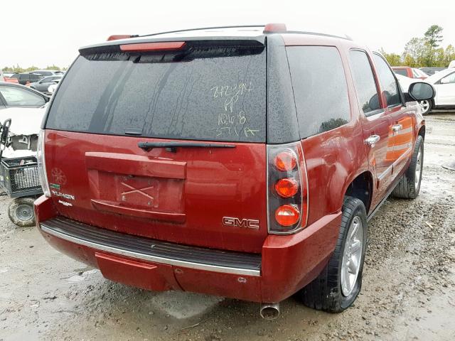 1GKS1EEF7BR197770 - 2011 GMC YUKON DENA RED photo 4