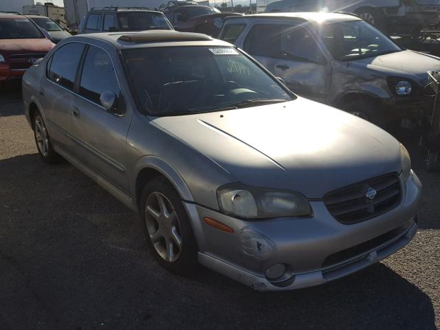 JN1CA31A21T302394 - 2001 NISSAN MAXIMA GXE SILVER photo 1