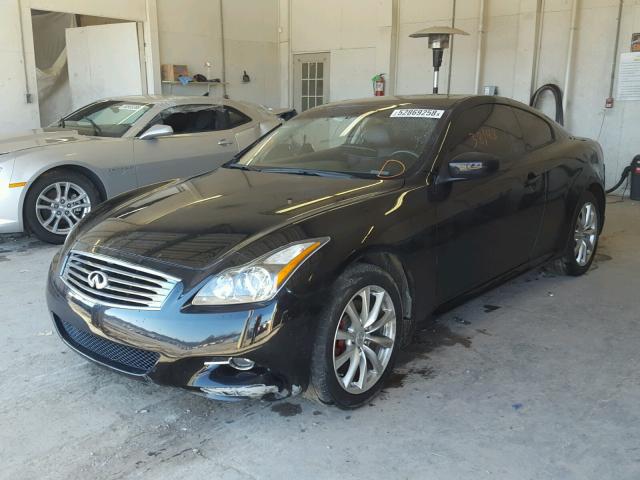 JN1CV6EL2CM471992 - 2012 INFINITI G37 BLACK photo 2