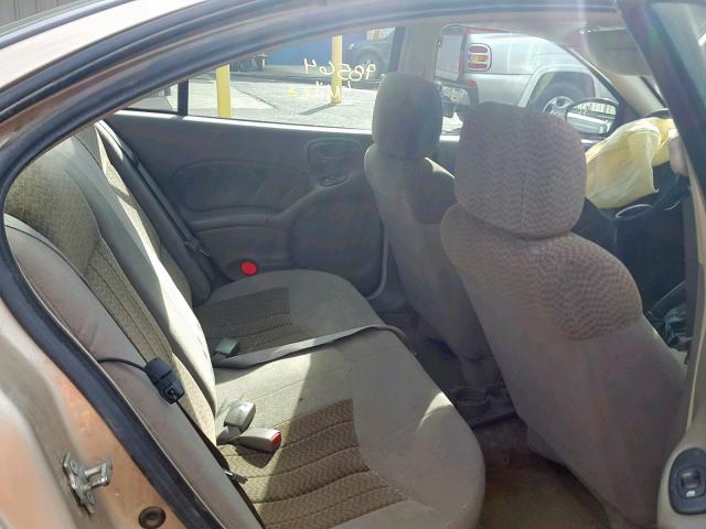 1G2NF52E44C254930 - 2004 PONTIAC GRAND AM S GOLD photo 6