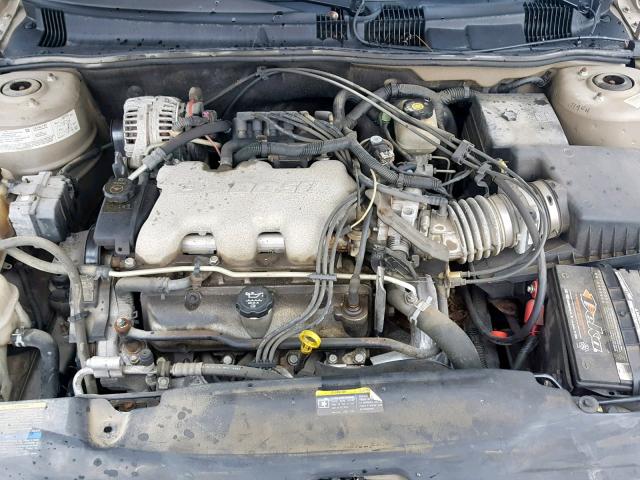 1G2NF52E44C254930 - 2004 PONTIAC GRAND AM S GOLD photo 7