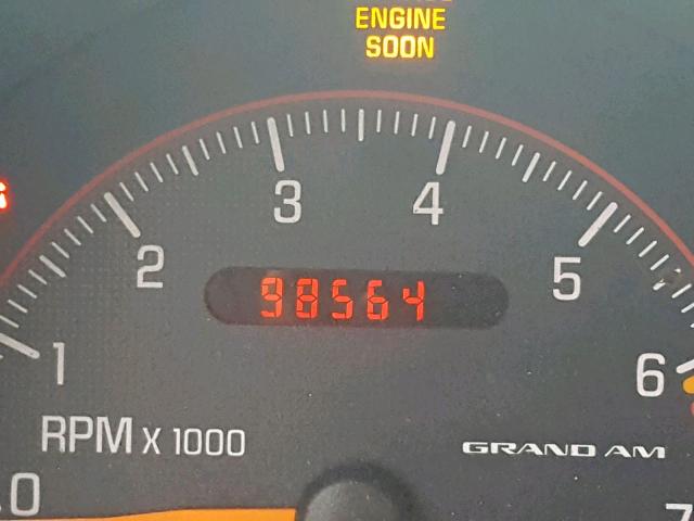 1G2NF52E44C254930 - 2004 PONTIAC GRAND AM S GOLD photo 8