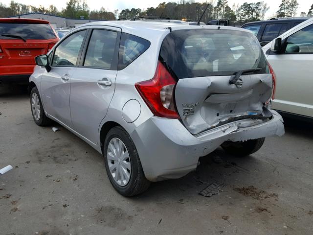 3N1CE2CPXGL374795 - 2016 NISSAN VERSA NOTE SILVER photo 3