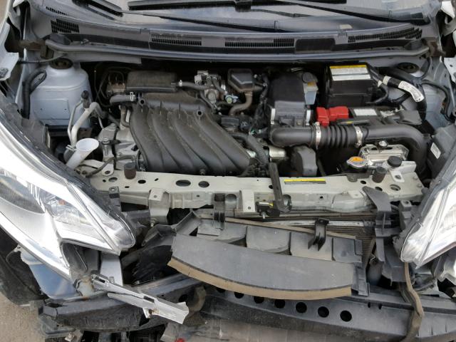 3N1CE2CPXGL374795 - 2016 NISSAN VERSA NOTE SILVER photo 7