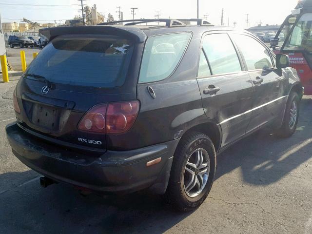 JT6HF10U6Y0096519 - 2000 LEXUS RX 300 BLACK photo 4