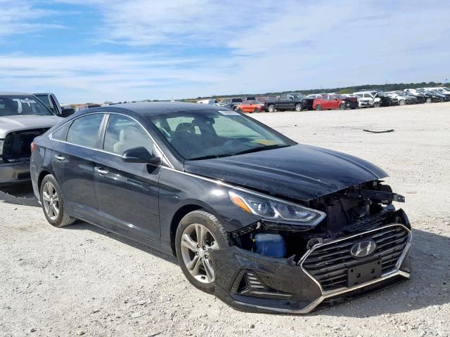 5NPE34AFXJH604165 - 2018 HYUNDAI SONATA SPO BLACK photo 1