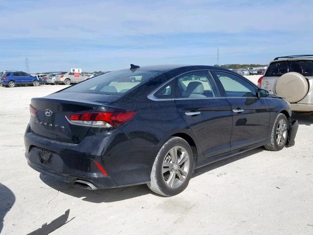 5NPE34AFXJH604165 - 2018 HYUNDAI SONATA SPO BLACK photo 4