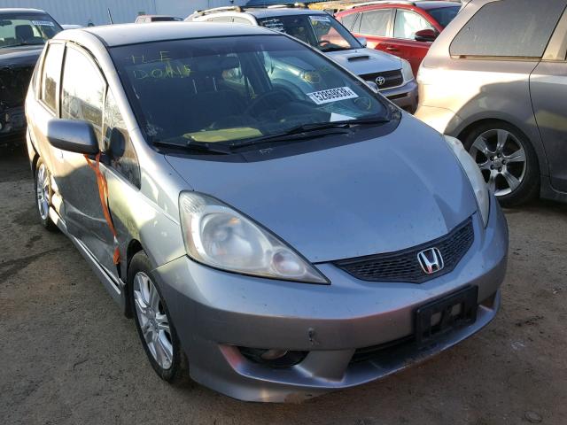 JHMGE884X9S068490 - 2009 HONDA FIT SPORT SILVER photo 1