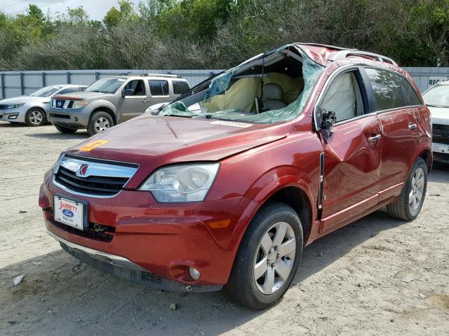 3GSCL53798S604052 - 2008 SATURN VUE XR RED photo 2