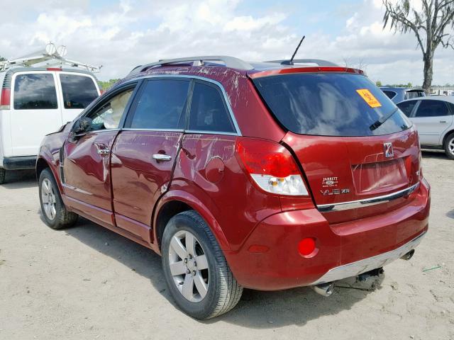 3GSCL53798S604052 - 2008 SATURN VUE XR RED photo 3