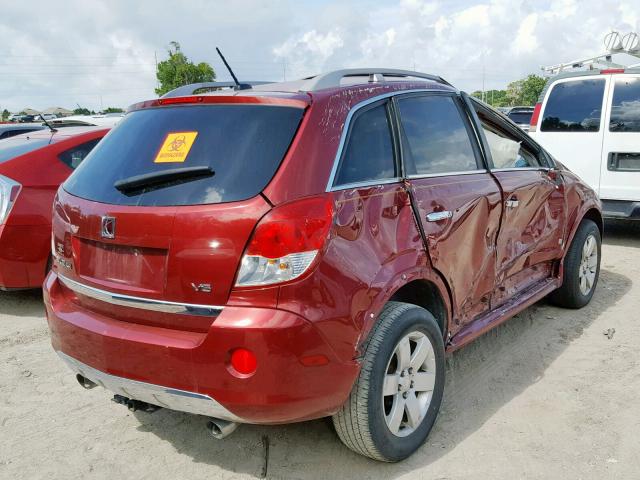 3GSCL53798S604052 - 2008 SATURN VUE XR RED photo 4