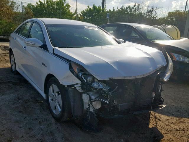 KMHEC4A42CA047367 - 2012 HYUNDAI SONATA HYB WHITE photo 1