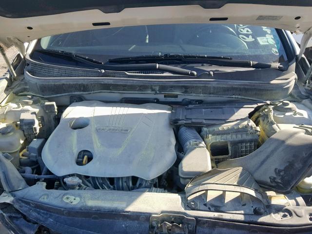 KMHEC4A42CA047367 - 2012 HYUNDAI SONATA HYB WHITE photo 7