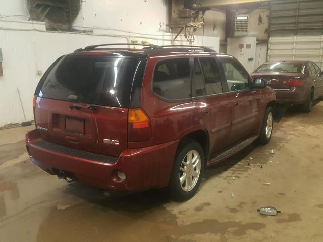 1GKET63M162213748 - 2006 GMC ENVOY DENA MAROON photo 4