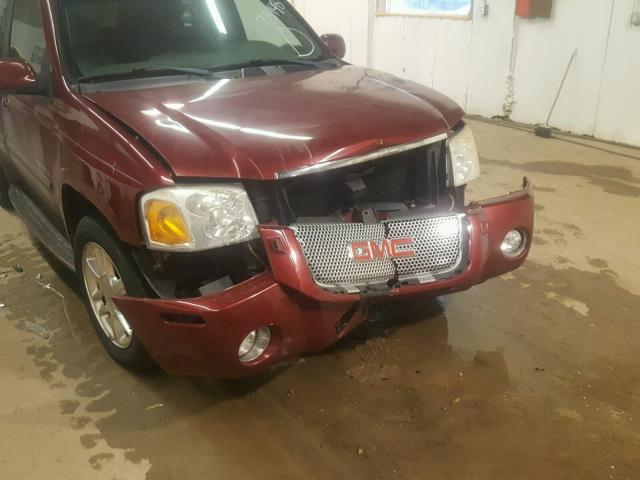 1GKET63M162213748 - 2006 GMC ENVOY DENA MAROON photo 9