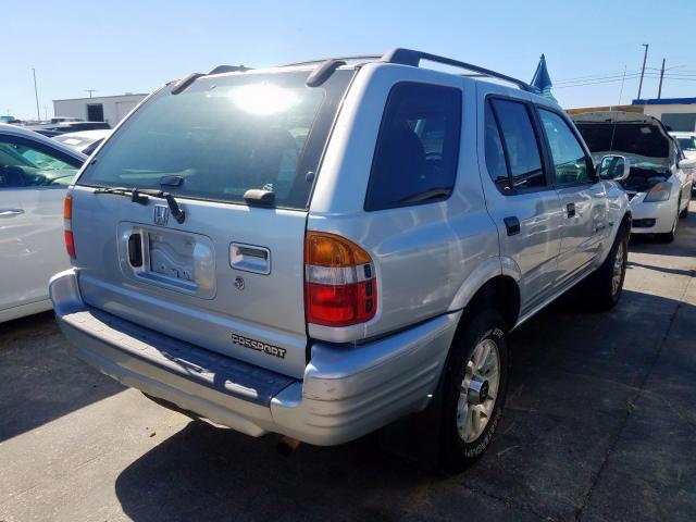 4S6CK58W924402448 - 2002 HONDA PASSPORT E 银色 照片 4