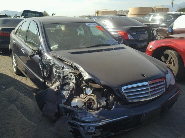 WDBRF61J93E011908 - 2003 MERCEDES-BENZ C 240 BLUE photo 1