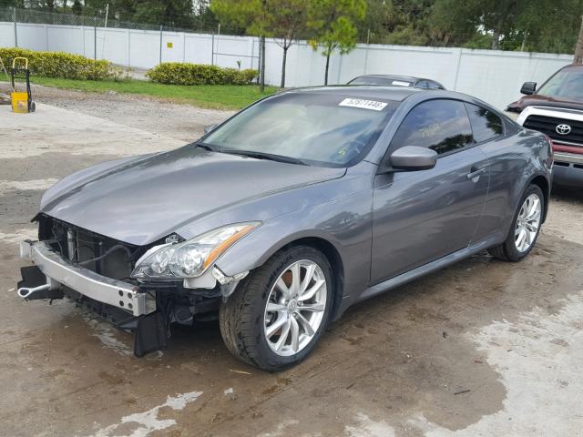 JN1CV6EK9DM921940 - 2013 INFINITI G37 JOURNE GRAY photo 2