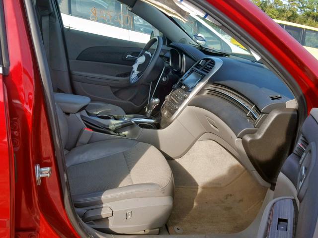 1G11C5SL2EF222276 - 2014 CHEVROLET MALIBU 1LT BURGUNDY photo 5