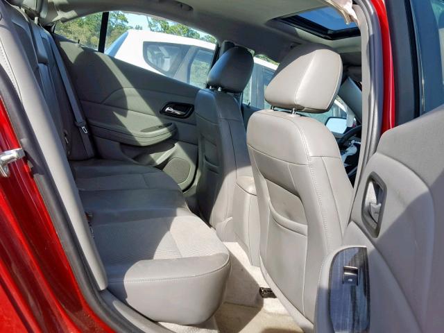 1G11C5SL2EF222276 - 2014 CHEVROLET MALIBU 1LT BURGUNDY photo 6