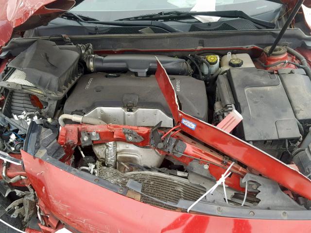 1G11C5SL2EF222276 - 2014 CHEVROLET MALIBU 1LT BURGUNDY photo 7