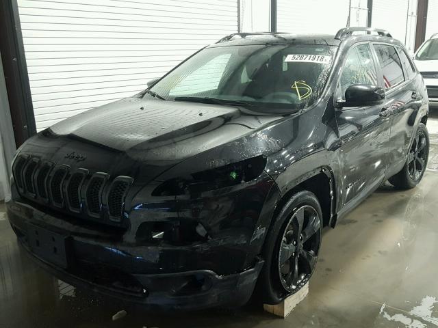 1C4PJLDB3HW641158 - 2017 JEEP CHEROKEE L BLACK photo 2