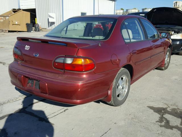 1G1NE52J62M642852 - 2002 CHEVROLET MALIBU LS წითელი ფოტო 4