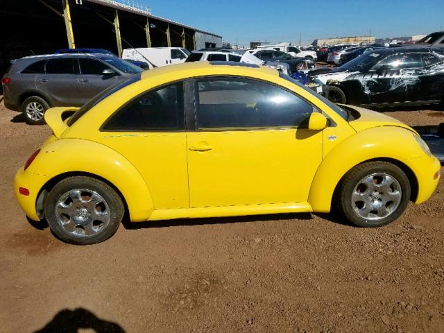3VWCK21C62M433315 - 2002 VOLKSWAGEN NEW BEETLE 黄色 照片 9